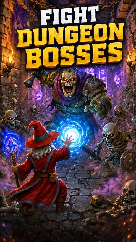 Northeld castle idle RPG running on a phone