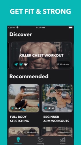 fitness screenshot 1
